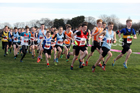 Boys under-15 North Eastern Cross Country, Redcar. Photo:  David T. Hewitson/Sports for All Pics
